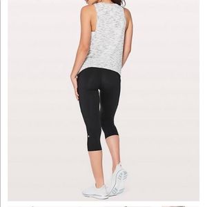 Lululemon Squad Goals Tank Tiger Stripe Size 6